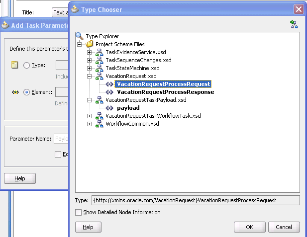The Human Task window