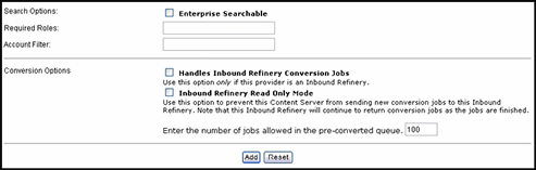 Add Outgoing Provider screen for keepalivesocket