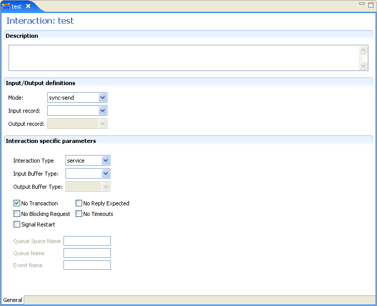 Adapter metadata interactions for Tuxedo and Tuxedo queue