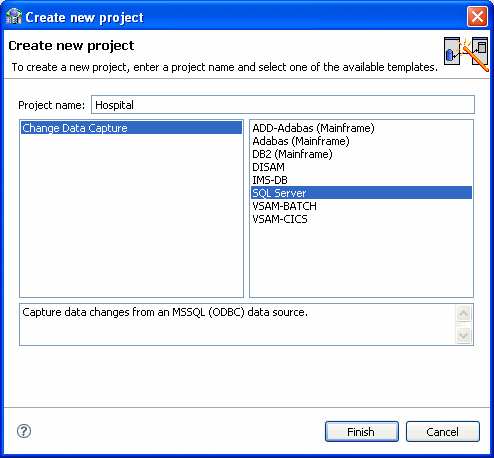Create new project