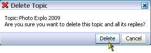 Edit Topic dialog box
