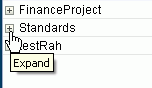 Expand icon and Expand context menu in RSS Manager