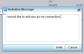 Monty’s invitation to Monica