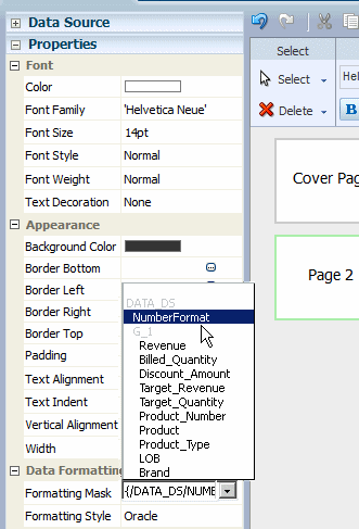 Dynamic Data Formatting Mask