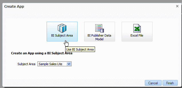Choosing Data Source