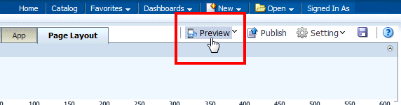 Clicking Preview