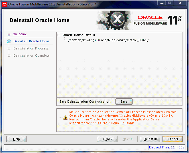 welcome screen