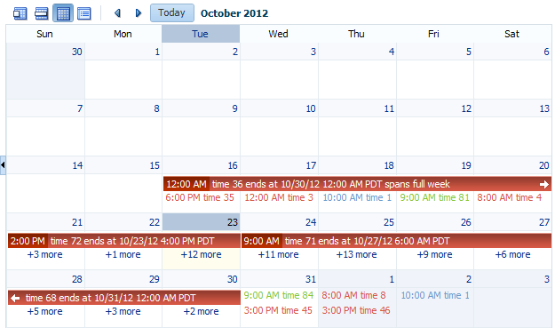 Calendar shows a single month