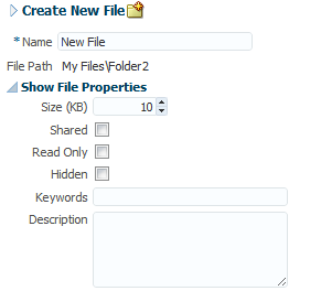 Expanded and collapsed ShowDetail components