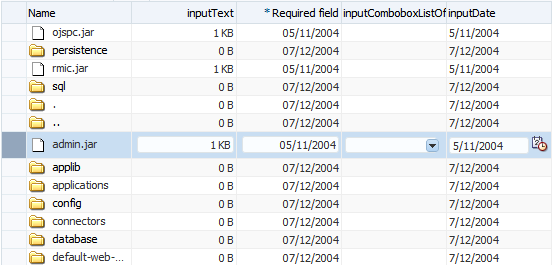 Table allows only one row to be edited at a time