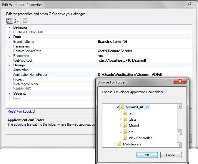 File system folder picker