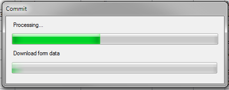 Progress Bar for ADFmAction Type