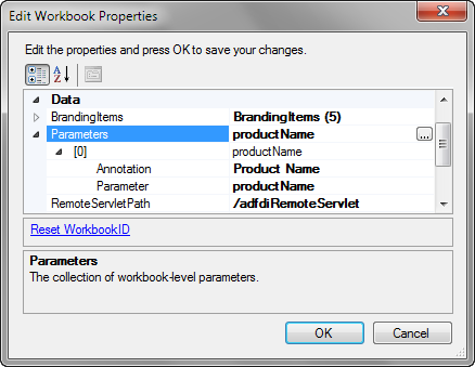 Workbook Parameters
