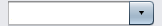 image:Sample drop-down combination box. Contains a text box and an arrow button that you click to display the drop-down list.