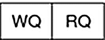 image:Diagram shows an allocated queue pair, one for the read side and one for the write side.