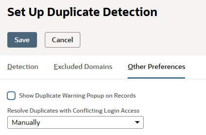 Other Preferences subtab