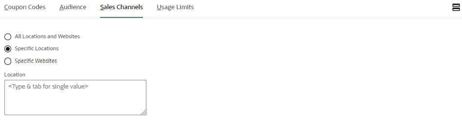 Sales Channel Eligibility