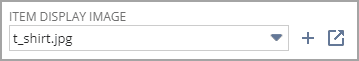 Web store item display image