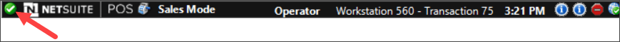 Normal State icon in POS header bar.