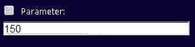Parameter field with Discount Item ID entered.