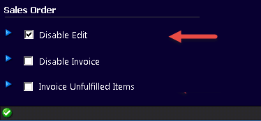 Disable Edit checkbox.
