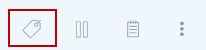 Tag icon in the Transaction Summary pane