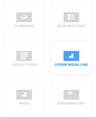 Example content types to add