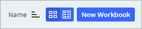 New Workbook button