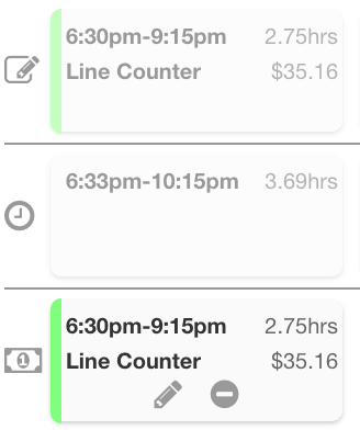 Approved leave type setting for time in lieu