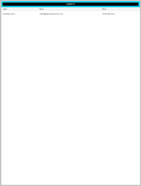 Control bar appearance in large tablets