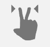 NextService Mobile map view zoom out symbol.