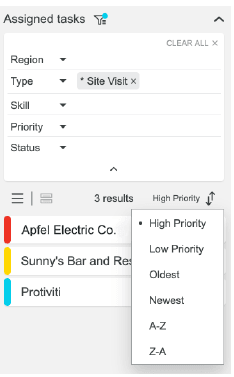 extension panel results