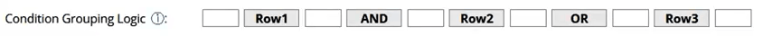 Condition Grouping Logic Empty Parens