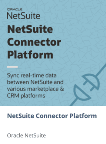 NetSuite Connector Platform Tile in SuiteApp Marketplace