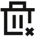 Delete icon