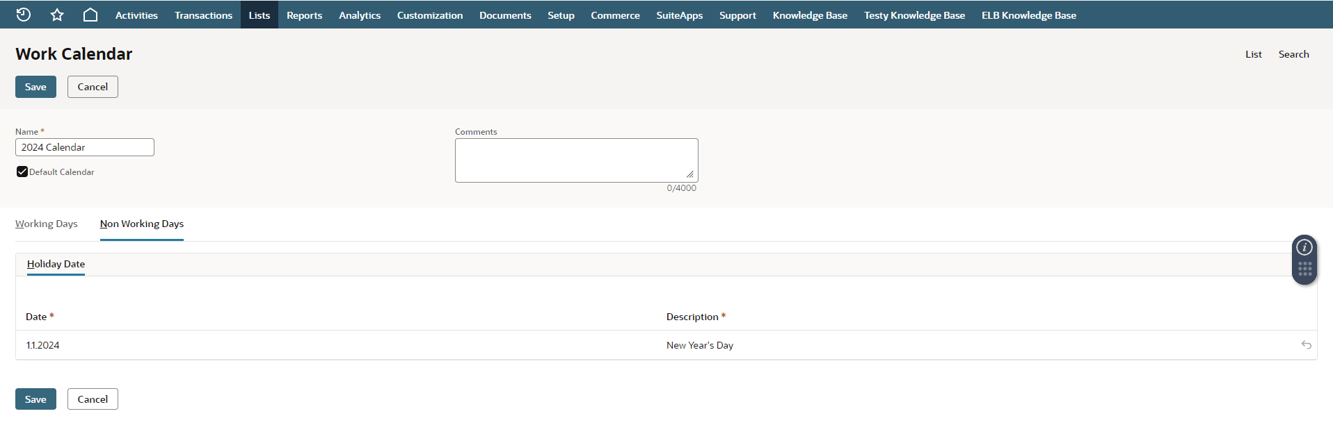 Workcalendar_nonworkdays
