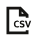 An icon on the Actions column to click for exporting the audit as a CSV file
