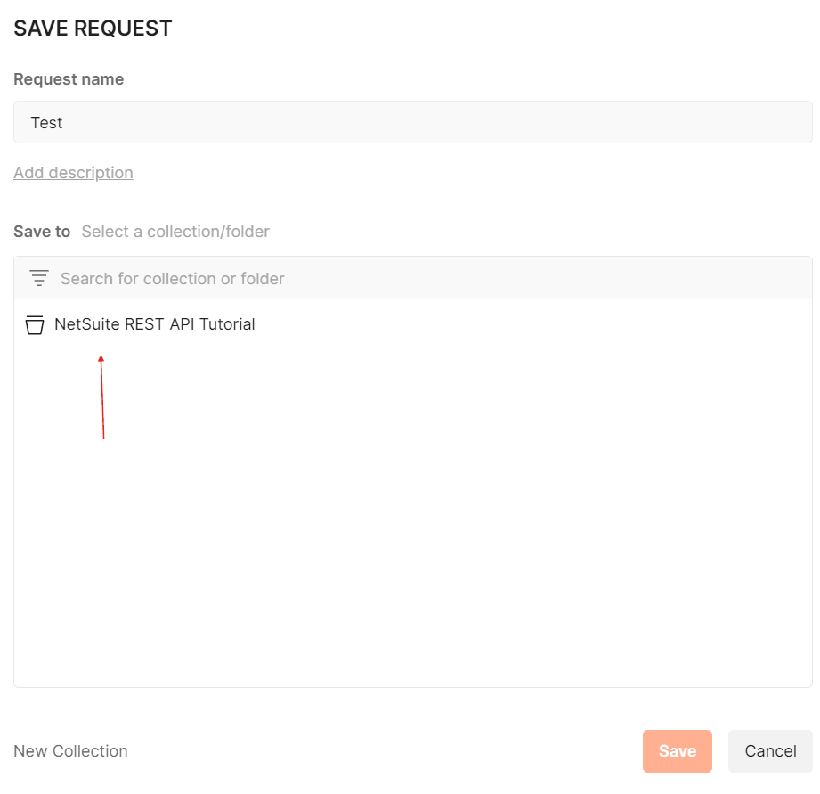 Image indicating which folder to select