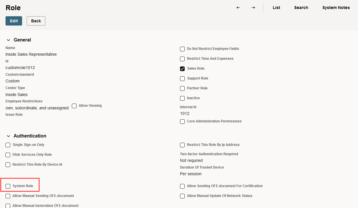 Sample form with custom Other Custom Field setting highlighted.
