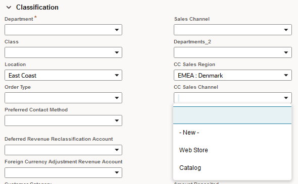 Segment filtering example.