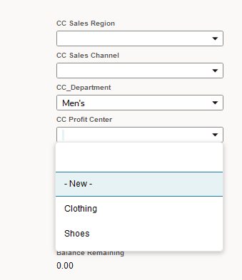 Segment filtering example.
