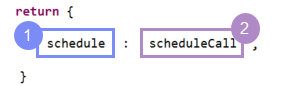 Custom module script return statement.
