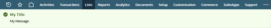 This is an image of a Confirmation message.