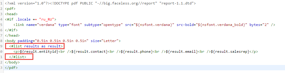 Sample Saved Search code.