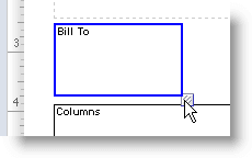 Resize PDF element