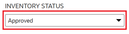 Dropdown element example