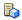 Database with cubes icon