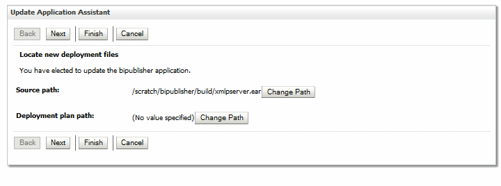 Upgrade Application Assistant