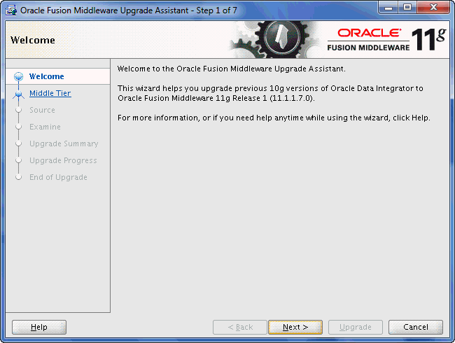 Surrounding text describes upgrade_welcome.gif.