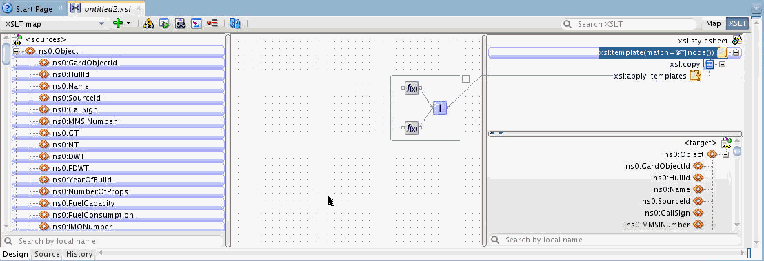 XSLT Map Display